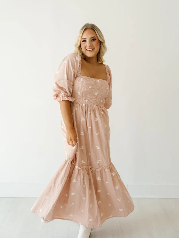 Abby Dress - Blush