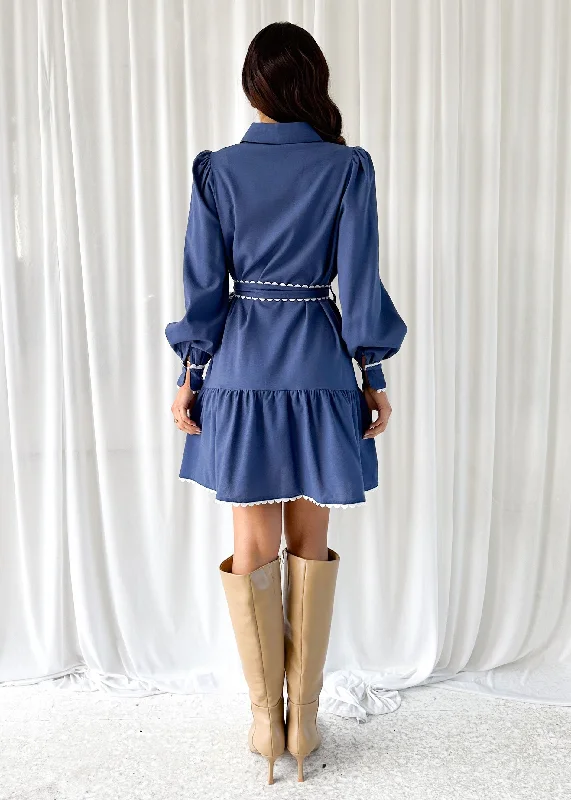 Daxton Dress - Navy