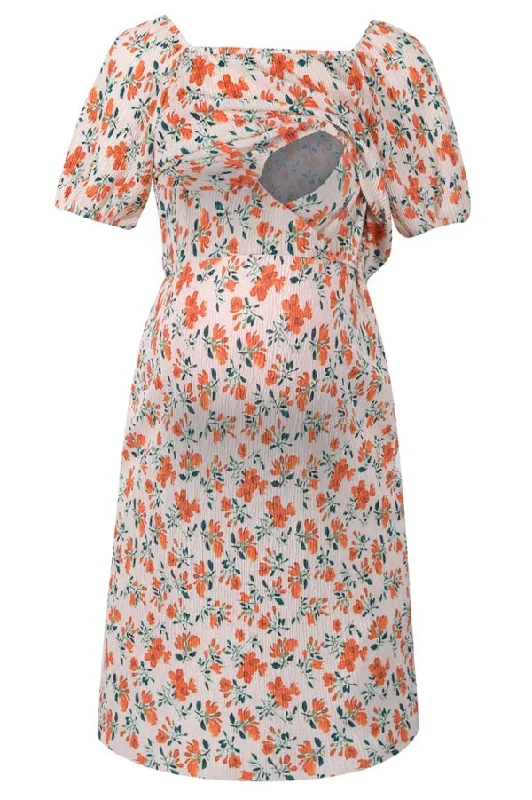 Fashion Printed Comfortable Maternity Loose Dress