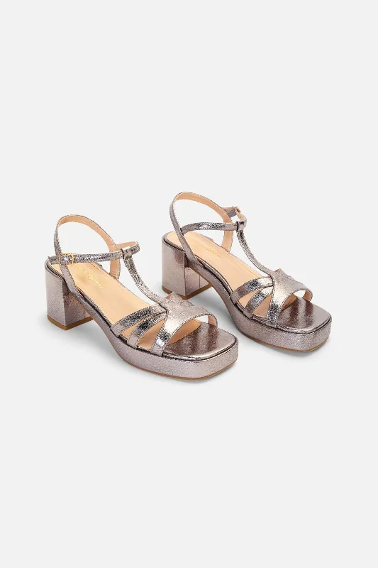 Metallic Sandal