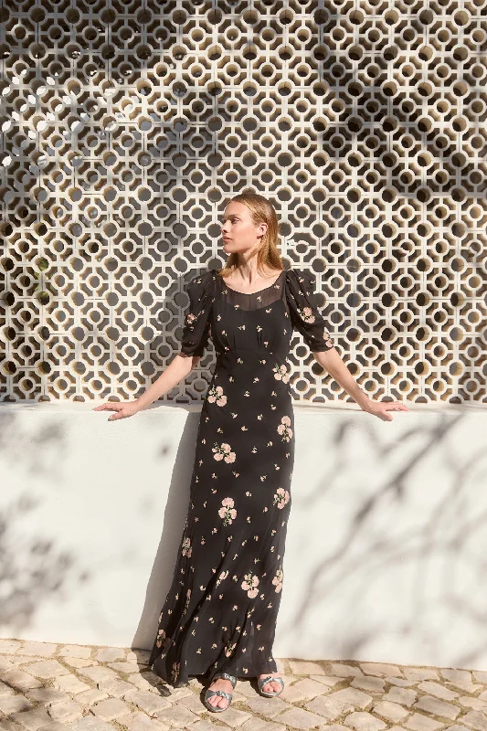 Paloma Dandelion Embroidery Dress