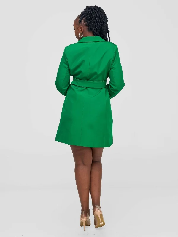 Stylish Sisters Dress - Green