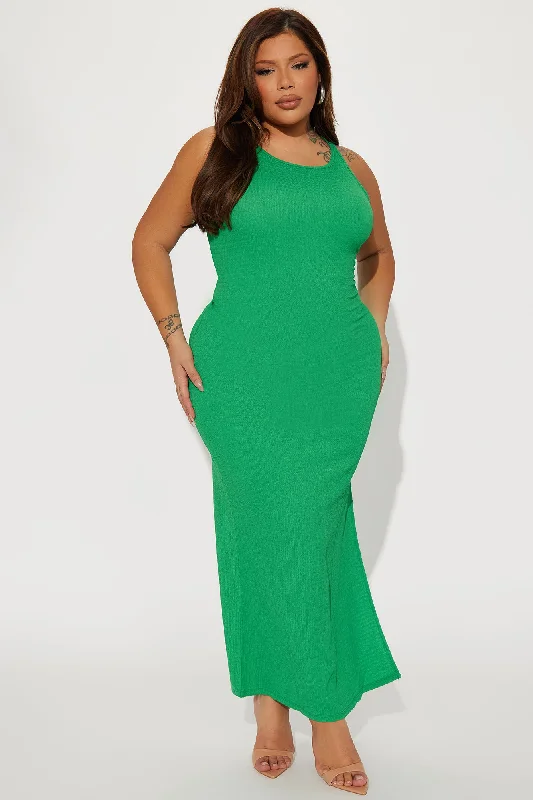 Becky Maxi Dress - Kelly Green