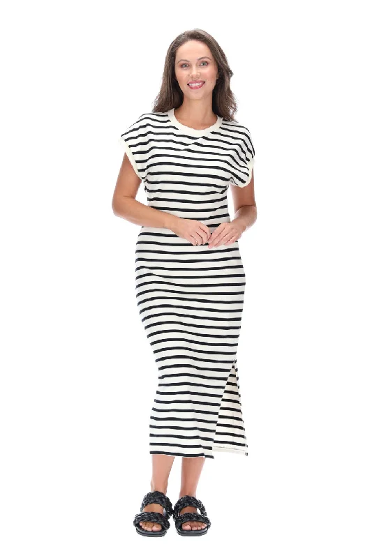 Kylee Maxi Dress Cotton Stripe