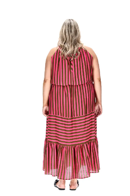 Cassandra Maxi Dress Stripe