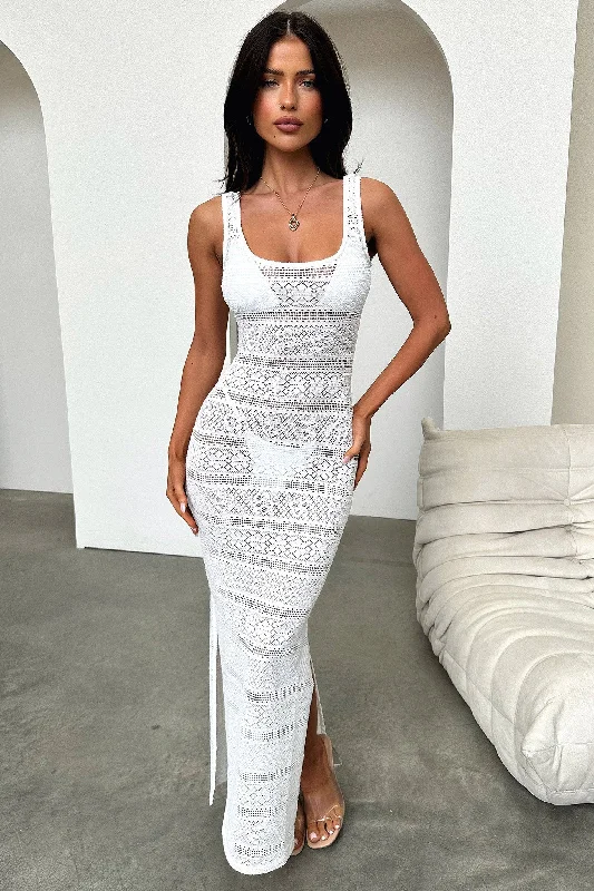 Sterling Maxi Dress - White