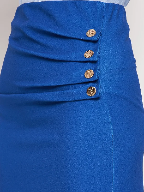 Madame Royalblue Pencil Skirt