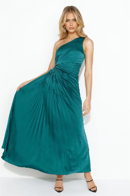 Season Of Weddings Maxi Dress Forest Green