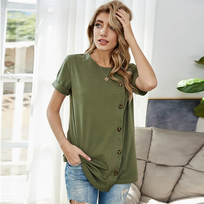 KittenAlarm - Women's Home Casual Top Short-Sleeved T-Shirt