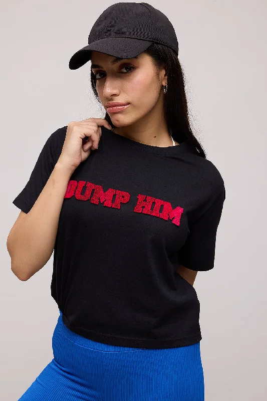 Black Dump Him T-Shirt