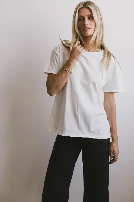 Gunner Basic Tee in Ivory