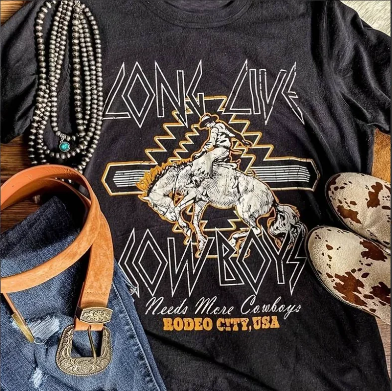 Long Live Cowboy Graphic Tee