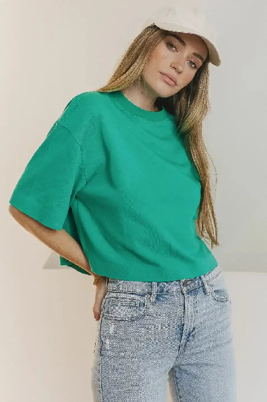 Talia Top in Green