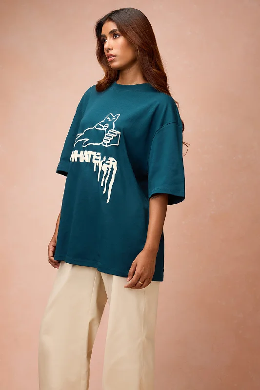 Women's Whatever! Green T-Shirt