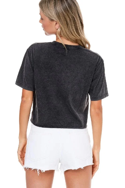 Zutter Rodeo Nights Crop Tee