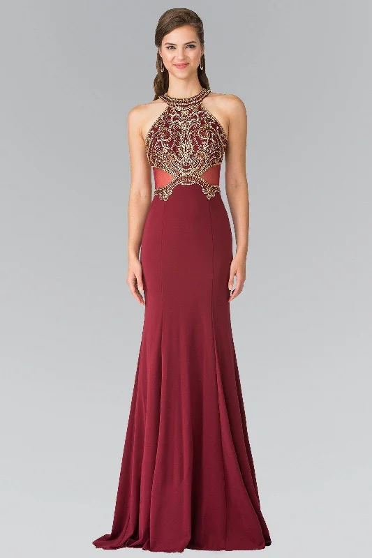 Enjoy Huge Discounts Now!Long Prom Dress with Sheer Back Formal