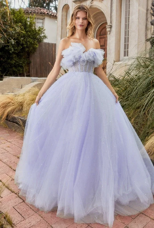 Shop Early, Save Big!Andrea & Leo A1199 Strapless Tulle Ball Gown