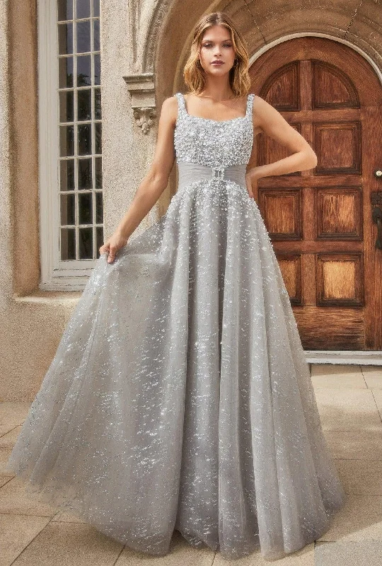 Unmissable Offers Await!Andrea & Leo A1181 Sleeveless A Line Ball Gown