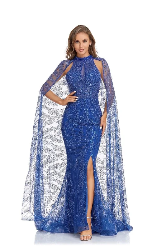 Get More for Less!High Couture NR2237 Prom Long Halter Formal Evening Dress
