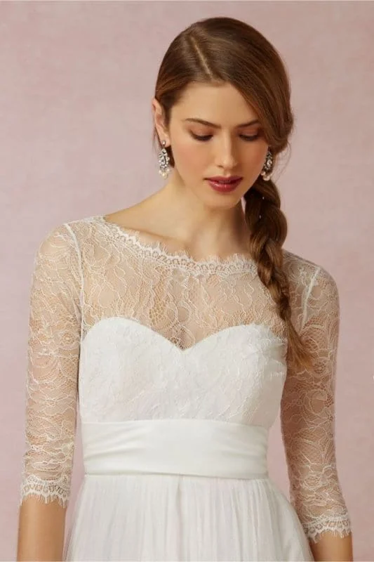 Unmissable Offers Await!Jenny Yoo Addison Topper - Size Medium
