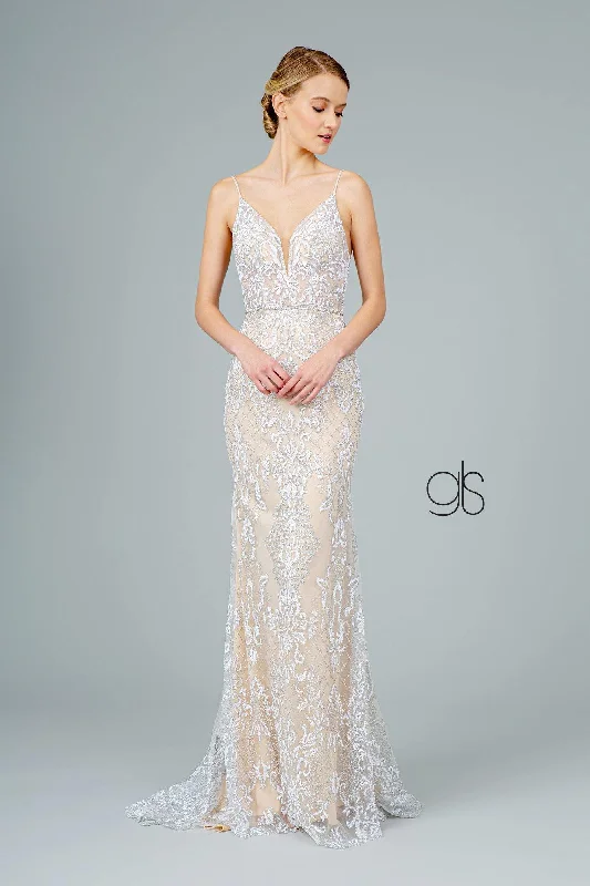 Price Drops You’ll Love!Jeweled Waist Band Accented Glitter Mesh Long Prom Dress Sale Price Drops You’ll Love!Jeweled Waist Band Accented Glitter Mesh Long Prom Dress Sale