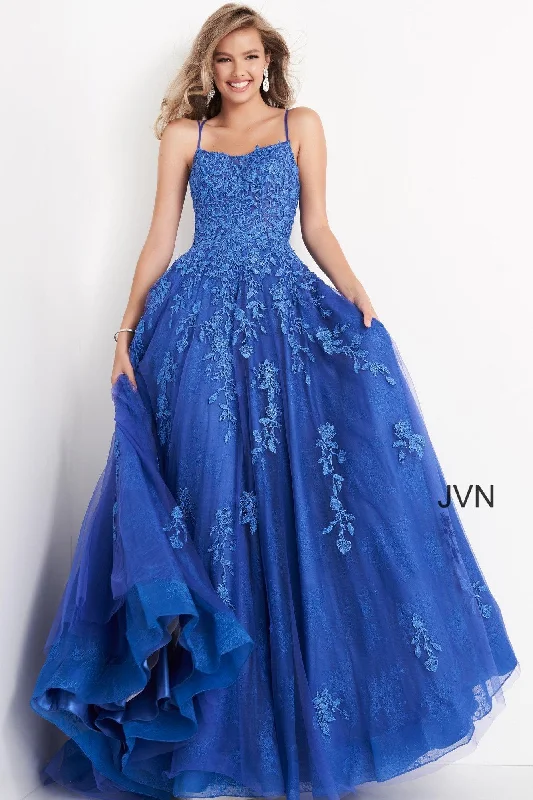 The Best Deals Won’t Wait!Jovani 06644 Spaghetti Strap Long Prom Gown Sale