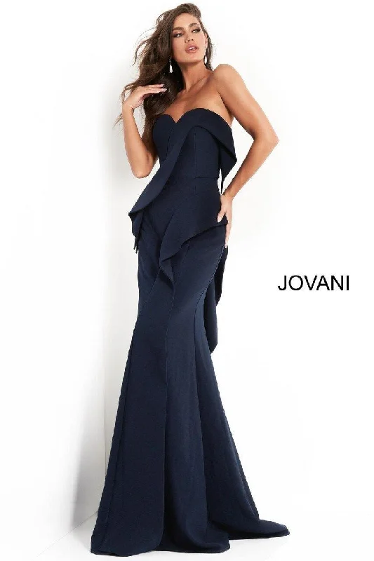 Find Your Perfect Deal Today!Jovani 4466 Long Formal Strapless Evening Dress Sale
