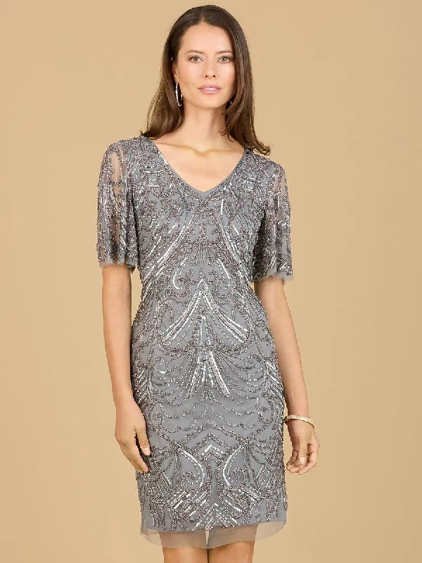 Get the Best for Less!Lara Dresses 29182 Short Sleeve Cocktail Dress