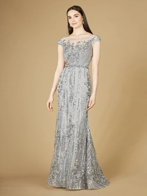 Shop Now and Save!Lara Dresses 29210 Cap Sleeve Long Evening Dress