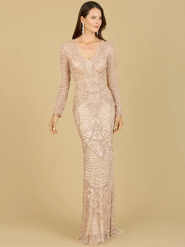 Hurry! While Supplies Last!Lara Dresses 29215 Long Beaded Evening Gown