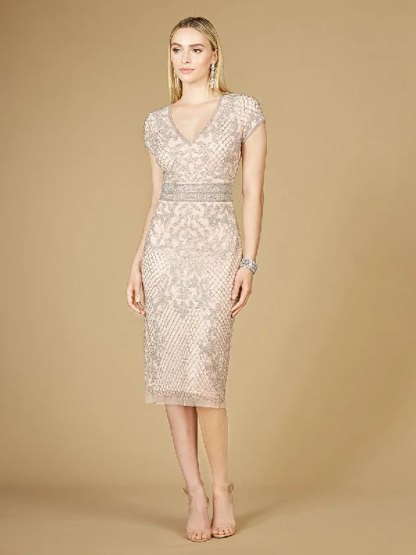 Hurry, Sale Ends Soon!Lara Dresses 29225 Cap Sleeve Cocktail Dress
