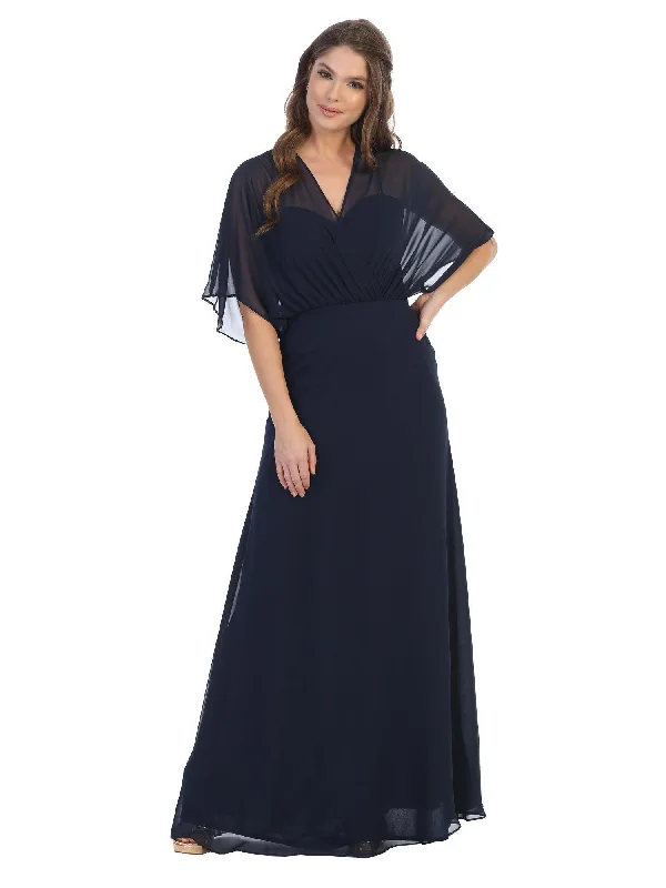 Unbeatable Prices!Long Formal Mother of the Bride Chiffon Gown Sale