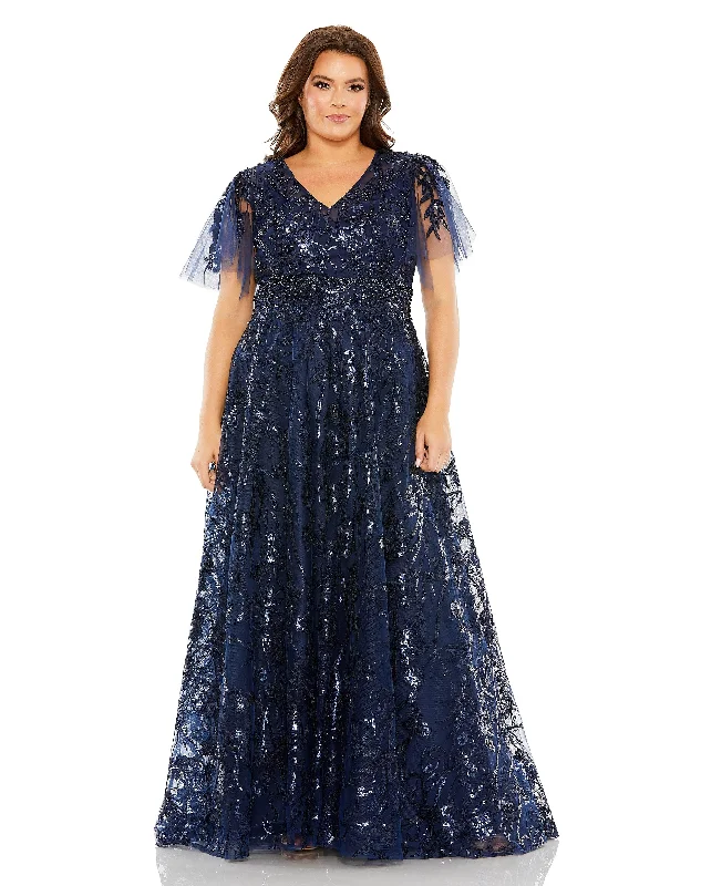 Best Offers of the Month!Mac Duggal 20469 Fabulouss Long Plus Size Formal Dress