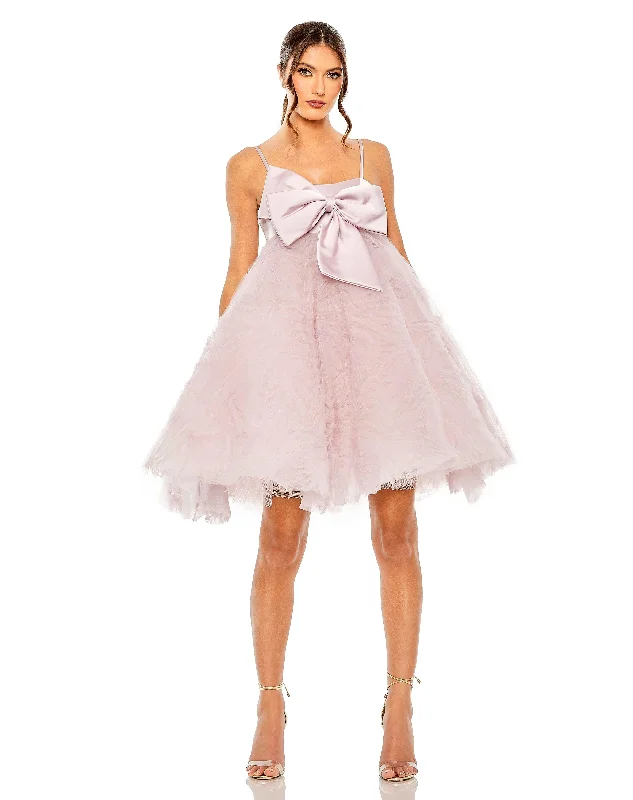 Unlock Huge Savings Now!Mac Duggal 20583 Short Spaghetti Strap Cocktail Dress