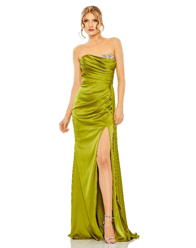 Exclusive Offers You’ll Love!Mac Duggal 2211 Prom Long Strapless Formal Gown