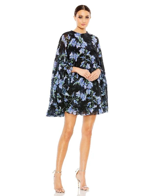 Limited-Time Price Drop!Mac Duggal 56028 Short Homecoming Floral Print Cocktail Dress Limited-Time Price Drop!Mac Duggal 56028 Short Homecoming Floral Print Cocktail Dress