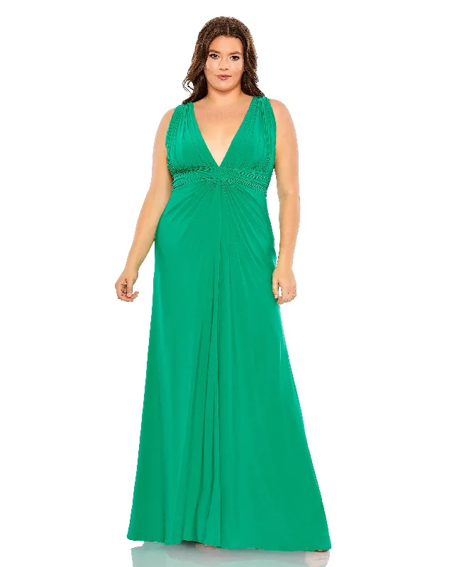 Your Favorite Items on Sale Now!Mac Duggal 68128 Fabulouss Long Sleeveless Plus Size Formal Dress Your Favorite Items on Sale Now!Mac Duggal 68128 Fabulouss Long Sleeveless Plus Size Formal Dress