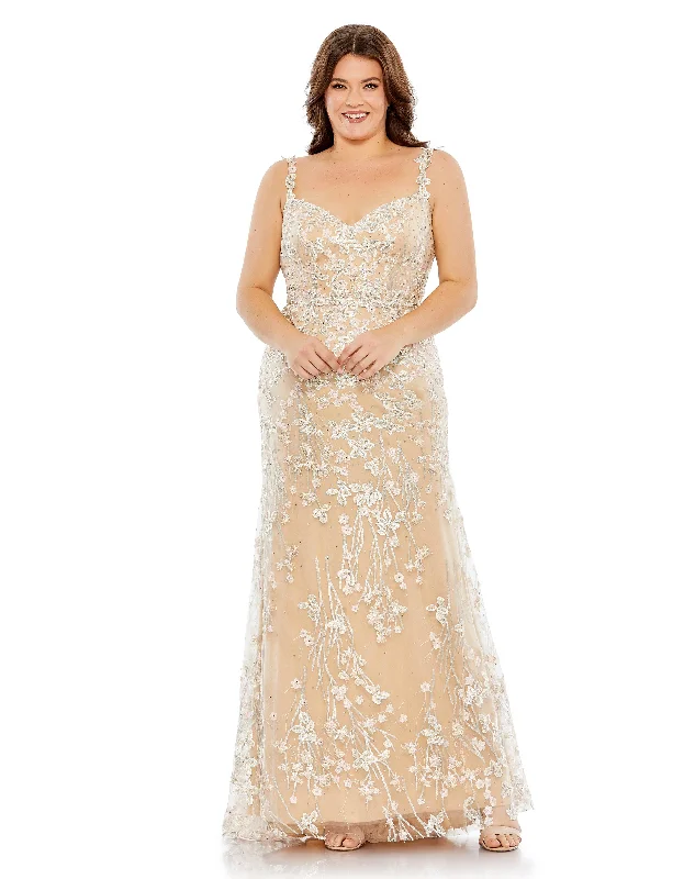 Special Discounts Inside!Mac Duggal 68160 Fabulouss Plus Size Long Trumpet Dress