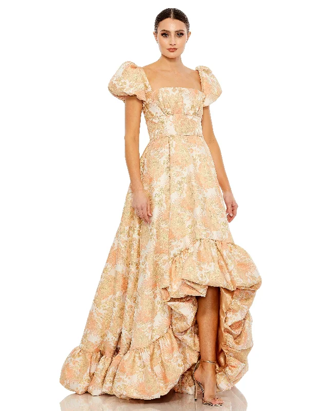 Best Price of the Season!Mac Duggal 68276 High Low Formal Floral Dress