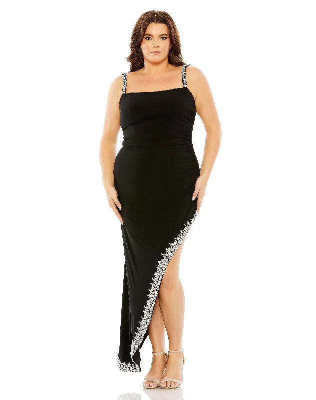 Limited-Time Price Drop!Mac Duggal 76994 Fabulouss Plus Size High Low Dress