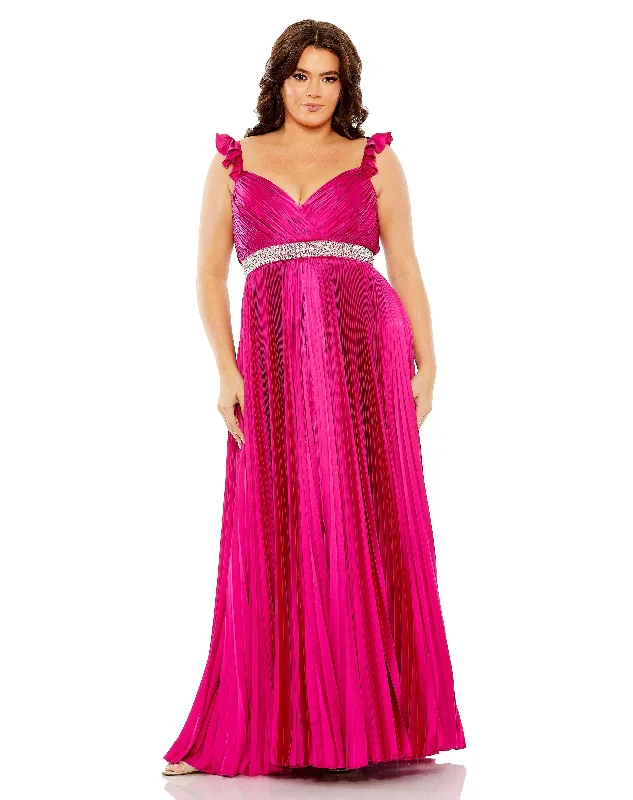 The Best Sale of the Year!Mac Duggal 77004 Fabulouss Plus Size Long Satin Formal Dress The Best Sale of the Year!Mac Duggal 77004 Fabulouss Plus Size Long Satin Formal Dress