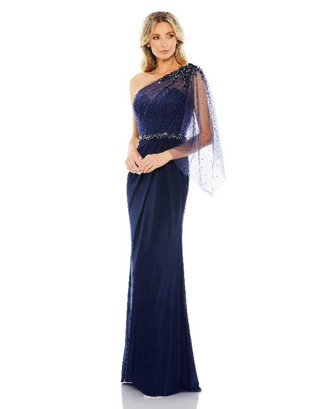 Your Shopping Spree Starts Here!Mac Duggal 79392 Long Formal One Shoulder Dress