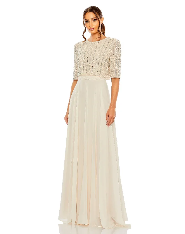 Your Shopping Wish, Our Discount Command!Mac Duggal 9180 Long Mother of the Bride Formal Dress