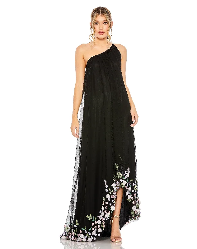 Buy More, Save More!Mac Duggal 9236 High Low One Shoulder Formal Dress