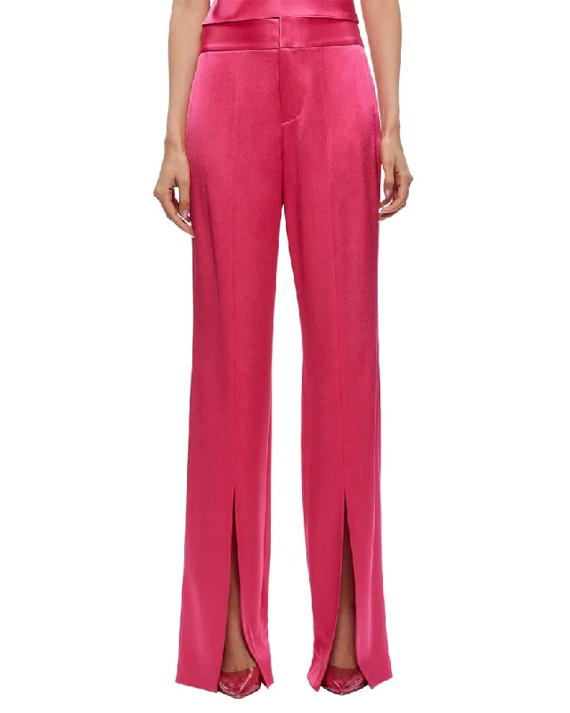 Amazing Prices You Can’t Resist!alice + olivia Jody High Waist Slit Pant