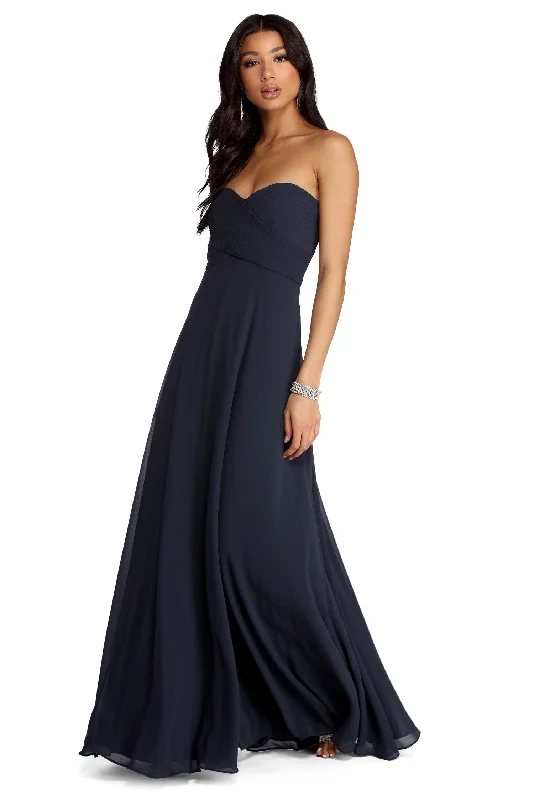 Price Drop Alert!Audrey Pleated Sweetheart Dress