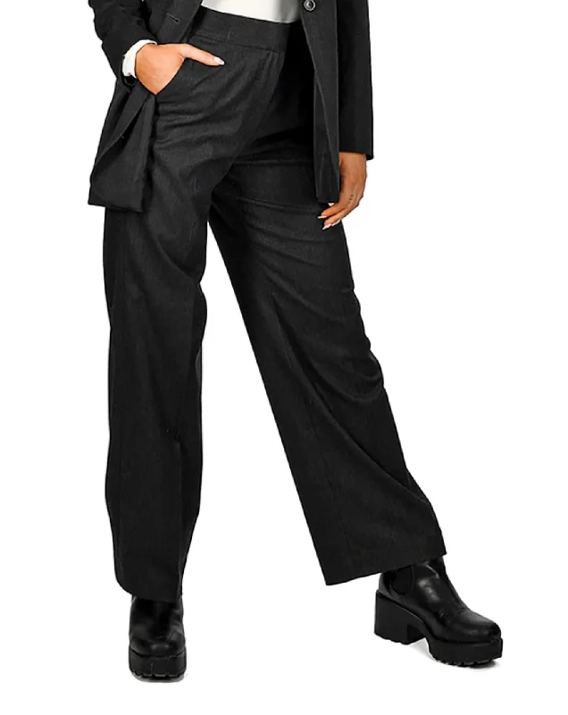 The Best Offers Are Here!Blake Flat Front Trouser In Charcoal