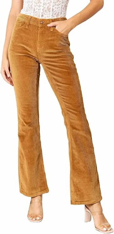 Shop Smart, Save Big!Bootcut Corduroy Pants In Camel
