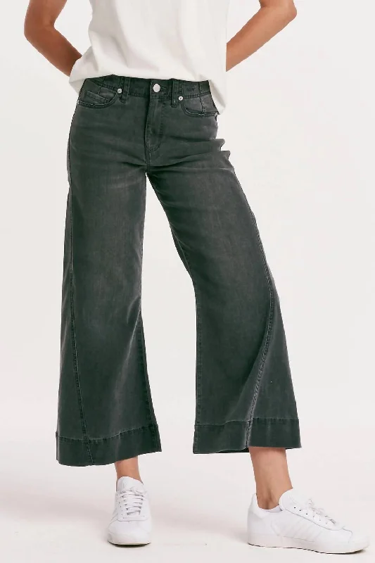 Mega Sale Happening Now!Fiona High Rise Wide Leg Pant In Silver Lining