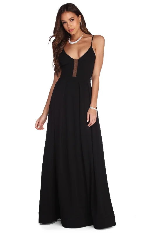 The Best Deals Won’t Wait!Grace Pleated Crepe Ball Gown